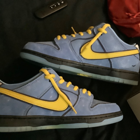 Nike SB Dunk Powerpuff Girls “Bubbles”inspired sneakers Men’s 9.5 worn once. - Picture 6 of 10